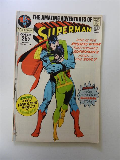 Superman 243 1971 Vf Condition Comic Books Bronze Age Dc Comics