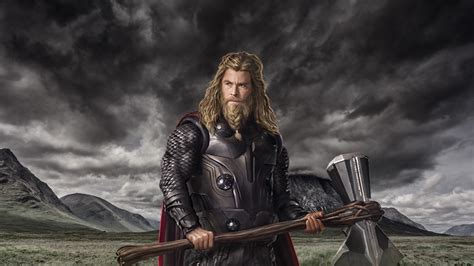 1920x1080 Chris Hemsworth As Thor In Endgame 1080p Laptop Full Hd