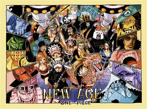 Color Spreads Illustrazioni A Colori 693g One Piece Chapter