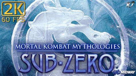 Mortal Kombat Mythologies Sub Zero Playstation Full Playthrough