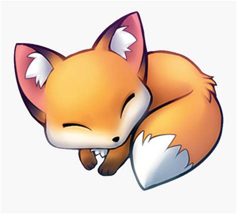 1000 X 1000 Cute Anime Fox Free Transparent Clipart Clipartkey