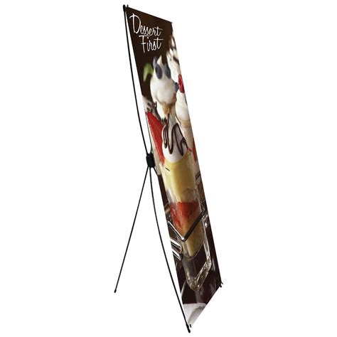 Econom X Banner Stand Large Graphic Package Austin Print