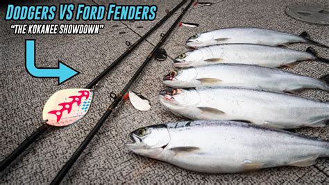 Kokanee Fishing Showdown Trolling Dodgers Vs Ford Fendersgang