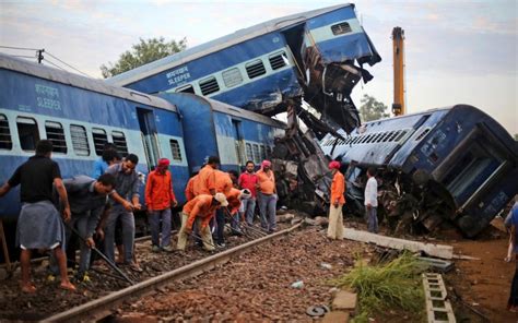 Desperate Search To Find Survivors As Train Crash In India Kills 23 And