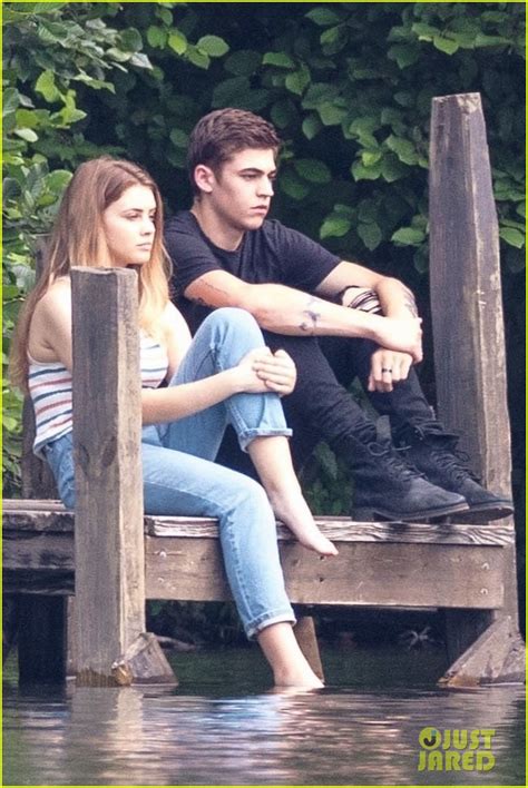 After Movie Set Photos Josephine Langford And Hero Fiennes Tiffin Film