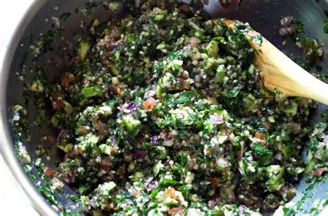 Tabouli Syrian Parsley And Bulgur Salad