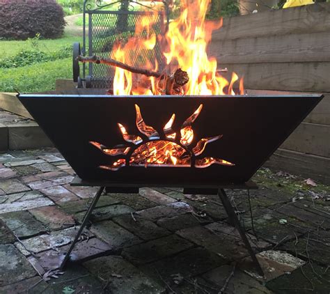 New Fastpit Large Modular 14 Inch Thick Fire Pit 22 X 22 X 16 Ten