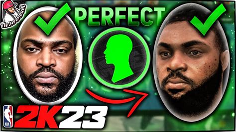 How To Get The Best Face Scan In Nba 2k23 Youtube