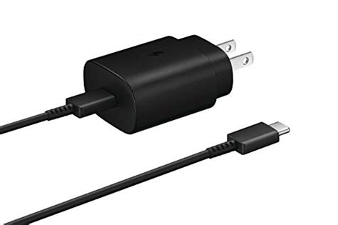 Samsung 25w Usb C Super Fast Charging Wall Charger Black Us Version