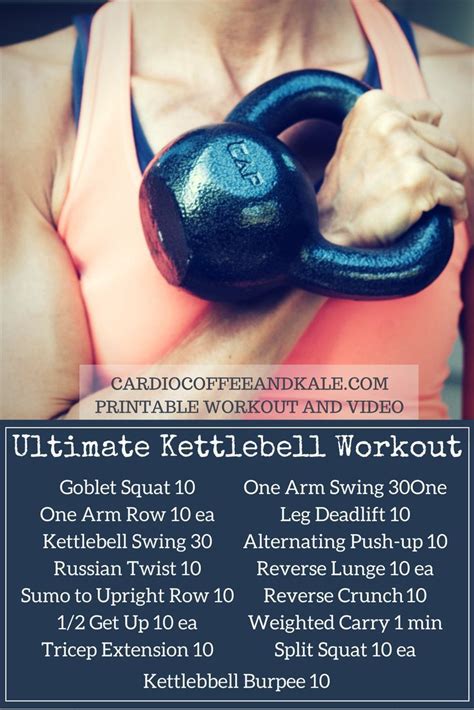 the only kettlebell workout you ll ever need kettlebell workout kettlebell kettlebell training