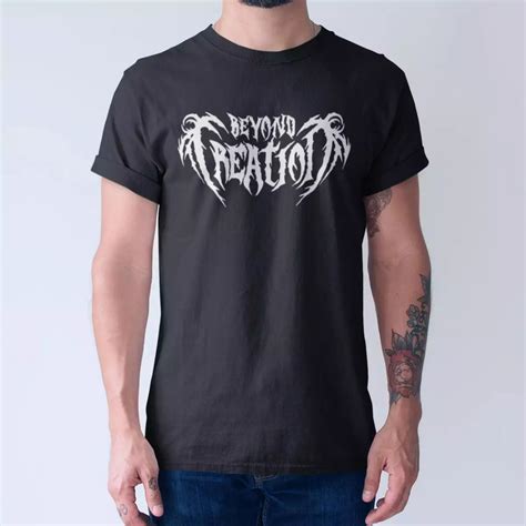 Beyond Creation Band T Shirt Beyond Creation Logo Black Tee Shirt
