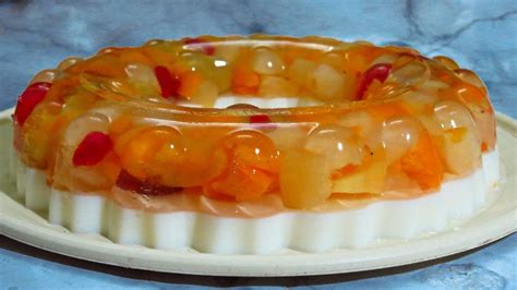 GELATINA TRANSPARENTE CON FRUTA DIA DE LAS MADRES GELATINA CON FRUTA ENCAPSULADA YouTube