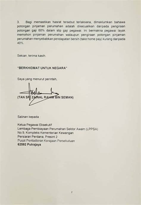 Cara pengiraan pinjaman perumahan kerajaan. Walaupun Gaji Bersih Kurang 40%, Penjawat Awam Tetap Layak ...