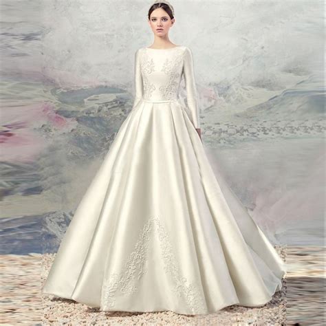 Women's hats and headdresses of. New High quality Gorgeous Ivory Silk Satin Full Sleeve ...