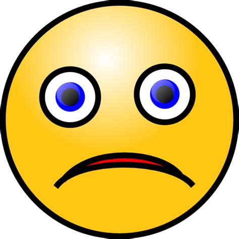 Frown Face Clip Art At Vector Clip Art Online Royalty Free