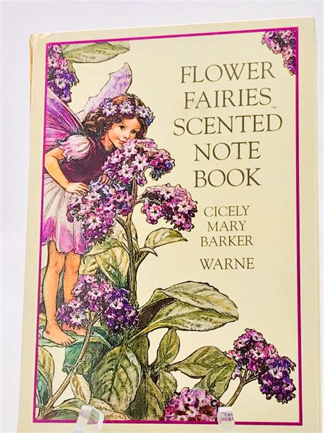 Vintage Cicely Mary Barkers Flower Fairies Scented Note Book Etsy
