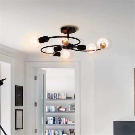 Oyipro Semi Flush Ceiling Light Fitting Lights Ceiling Lamp Modern