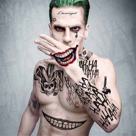 Top About Suicide Squad Joker Tattoos Best In Daotaonec