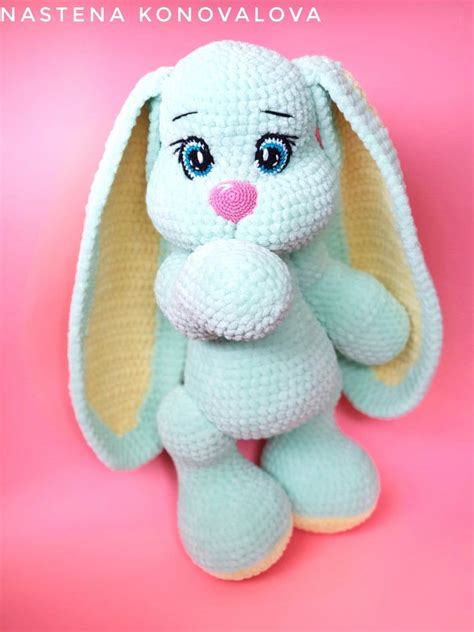 Crochet Pattern Bunny English Crochet Amigurumi Pattern Pdf Etsy