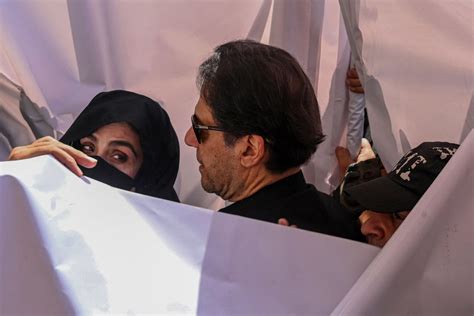 bushra bibi imran khan s wife granted bail after he warns pakistan government will target her next