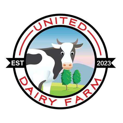 United Dairy Farm Logo Design Template 25673575 Vector Art At Vecteezy