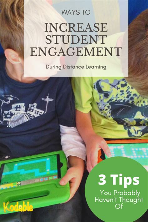 3 Ways To Increase Student Engagement During Distance Learning Kodable Blog