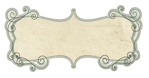 13 Free Vintage Border Templates Images Vintage