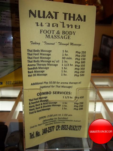 Review A Different Foot Massage At Nuat Thai Pearl Drive Fairview