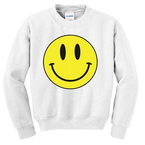 Smiley Face Sweatshirt Smiley Face Sweatshirts Smiley