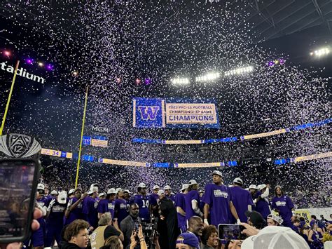 The Washington Huskies Are Pac 12 Champions