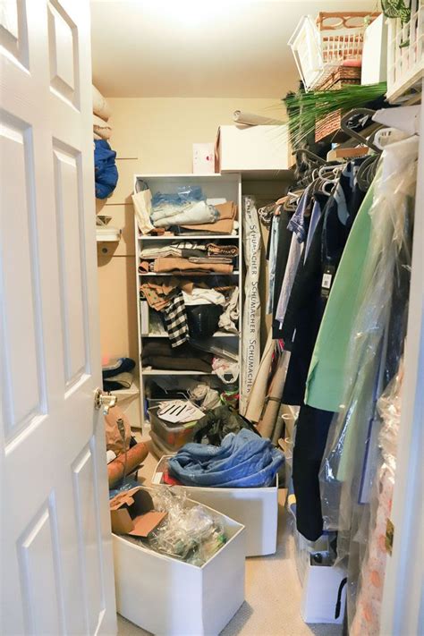 How To Organize A Closet Organizing My Hoard Closet In Six Simple