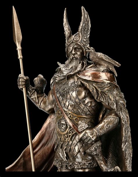 Odin Figur Mit Wölfen Veronese Figuren Shopde