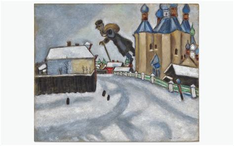 Marc Chagall 1887 1985 Au Dessus De Vitebsk Christies