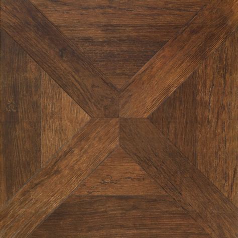 Vintage Parquet Wood Look Tile Flooring Traditional Other Metro