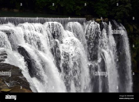 Asia Taiwan Shifen Waterfall Pingxi District New Taipei City Stock