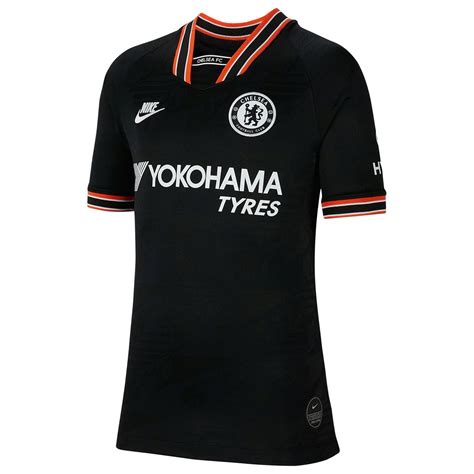 Packed books low top shoes. Nike Chelsea Third Shirt 2019 2020 Juniors Black Football ...