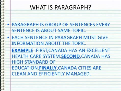 Difference Between Paragraph And Essay Writing Definition