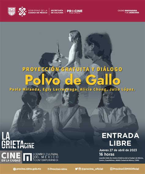 Cineclub La Grieta Proyecci N Y Di Logo Del Documental Polvo De Gallo