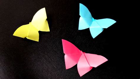 How To Make A Paper Butterfly Very Easy Origami Butterfly In 2