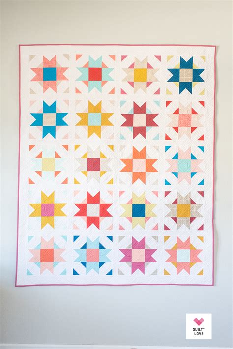 Compass Star Pdf Quilt Pattern Automatic Downloadn Quilty Love