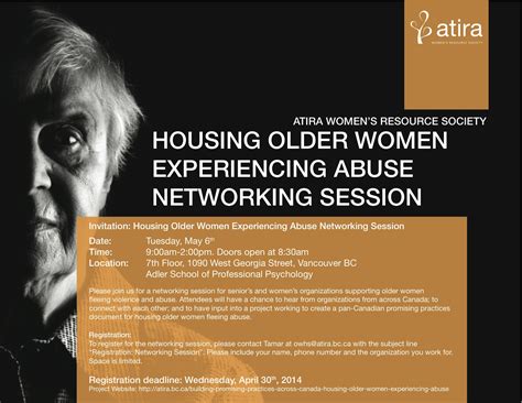 Housing Older Women Experiencing Abuse Richmond Poverty Reduction