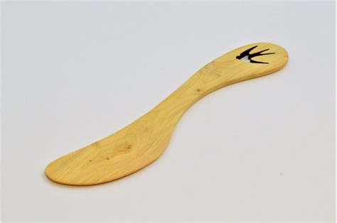 Juniper Butter Knife With Laser Cut Image Mirimart Handicrafts