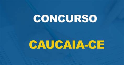 Concurso Caucaia 2023 Edital Pdf
