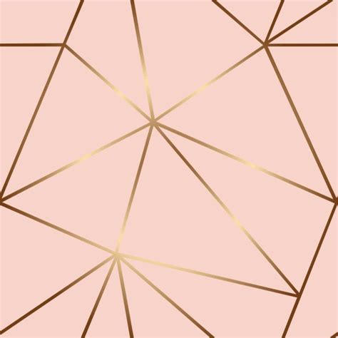 Papel De Parede Zara Soft Pink Rose Gold Madeiramadeira