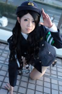 The Uniform Girls Pic Chinese Policewoman Cosplay Uniform