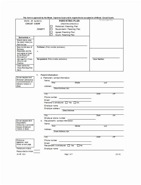 To assist parents in developing a parenting plan, the maryland courts have developed the maryland parenting for legal advice, you should consult an attorney. Free Parenting Plan Template Download Luxury 49 Free ...