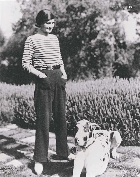 Coco Chanel Because She Was Brave Enough To Wear Trousers To A Party In Tomboy Stil