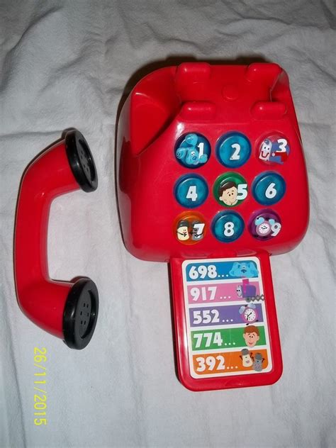 Blue Clues Toys Blues Clues Talking Lights Sounds Red Phone Telephone