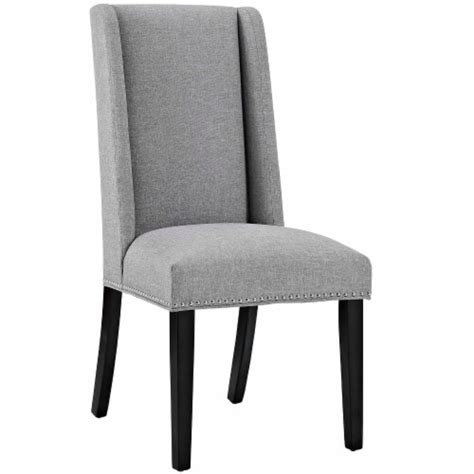 Modway Baron Fabric Dining Chair Light Gray 1 Unit Kroger