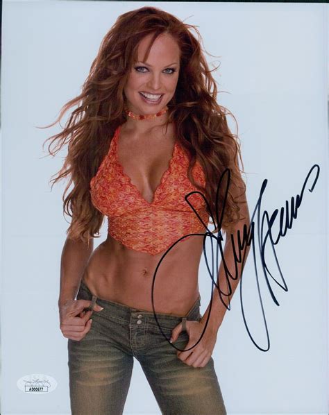 Christy Hemme Autographed Signed Tna Wrestler 8x10 Glossy Photo Jsa Authenticated